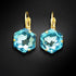 Auskari "Fantāzija (Aquamarine)" ar Swarovski™ kristāliem